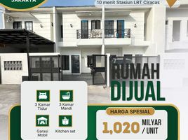 3 Kamar Vila for sale in Halim Perdanakusuma Airport, Makasar, Kramat Jati