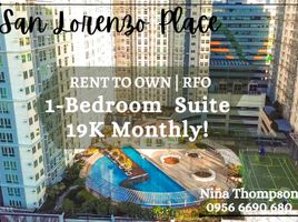 1 Bedroom Condo for rent at San Lorenzo Place, Makati City, Southern District