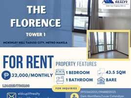 1 Schlafzimmer Wohnung zu vermieten im The Florence, Taguig City