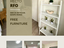 1 Bedroom Condo for sale in Recto LRT-2, Santa Cruz, Quiapo