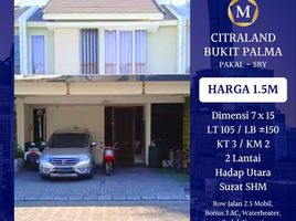 3 Bedroom Villa for sale in Benowo, Surabaya, Benowo