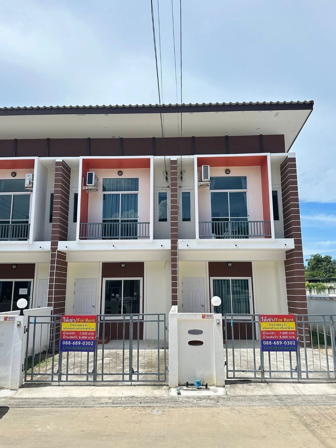 2 Bedroom Townhouse For Rent In Phla, Rayong