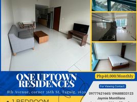 1 Bedroom Condo for rent at One Uptown Residences, Makati City