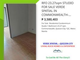 Appartement Studio à vendre à Quezon City, Metro Manila, Quezon City, Eastern District, Metro Manila, Philippines