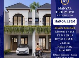 4 Habitación Casa en venta en Sukolilo, East Jawa, Sukolilo