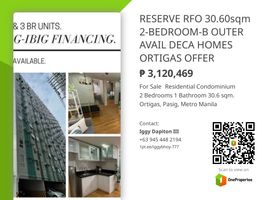2 Schlafzimmer Wohnung zu verkaufen in Pasig City, Metro Manila, Pasig City