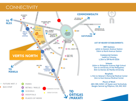 2 Habitación Departamento en venta en Ayala Malls Vertis North, Quezon City, Quezon City