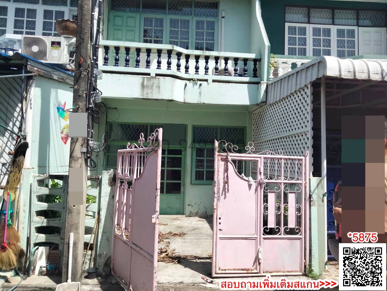 2 Bedroom Townhouse For Rent In Wong Sawang, Bangkok