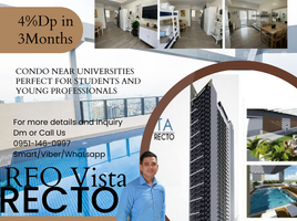 Estudio Departamento en venta en Carriedo LRT-1, Quiapo, Quiapo