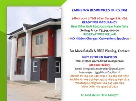 3 Bedroom House for sale in San Jose del Monte City, Bulacan, San Jose del Monte City