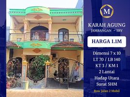 3 Bedroom House for sale in Jambangan, Surabaya, Jambangan