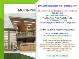 4 Bedroom Townhouse for sale in Quezon City, Metro Manila, Quezon City, Eastern District, Metro Manila, Philippines