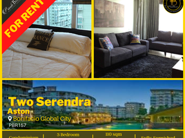 3 Bedroom Condo for rent at Two Serendra, Makati City, Southern District