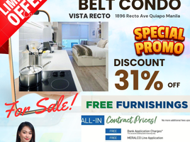 1 Bedroom Apartment for sale in Metro Manila, Binondo, Manila, Metro Manila