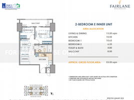 2 Bedroom Condo for sale at Fairlane Residences, Pasig City