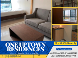 1 Bedroom Condo for rent at One Uptown Residences, Makati City