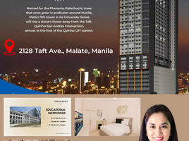 Studio Apartment for sale in Quirino LRT-1, Malate, Malate