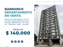 1 Habitación Apartamento en venta en Lima, Lima, Barranco, Lima