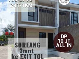 2 Kamar Vila for sale in Soreang, Bandung, Soreang