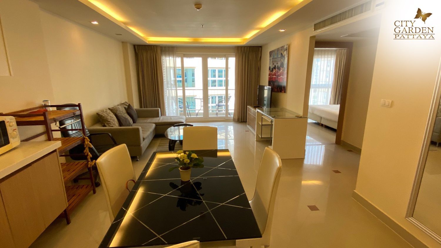 2 Bedroom Apartment For Rent At City Garden Pattaya