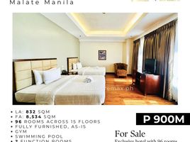 96 Bedroom Hotel for sale at Victoria de Malate, Malate, Manila, Metro Manila