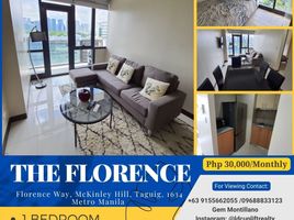 1 Bedroom Condo for rent at The Florence, Taguig City, Southern District