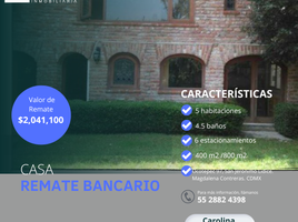 5 Habitación Casa en venta en Cuajimalpa De Morelos, Ciudad de México, Cuajimalpa De Morelos