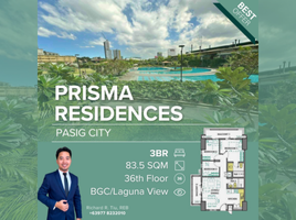 3 Bedroom Condo for sale at prisma residences dmci , Pasig City