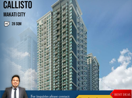 Studio Condo for sale at Callisto 2, Makati City, Southern District