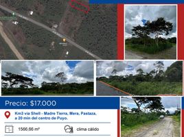  Terreno (Parcela) en venta en Pastaza, Madre Tierra, Mera, Pastaza