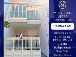 4 Schlafzimmer Villa zu verkaufen in Gubeng, East Jawa, Gubeng
