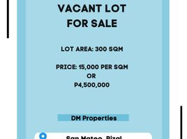 Terrain à vendre à San Mateo, Calabarzon, San Mateo, Rizal