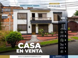 6 Schlafzimmer Villa zu verkaufen in Pereira, Risaralda, Pereira, Risaralda