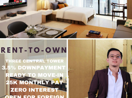 1 Bedroom Apartment for sale at Three Central, Makati City, Southern District, Metro Manila