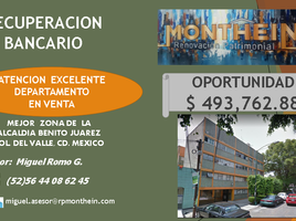 1 Schlafzimmer Appartement zu verkaufen in Miguel Hidalgo, Mexico City, Miguel Hidalgo
