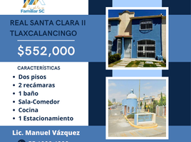 2 Schlafzimmer Haus zu verkaufen in Ocoyucan, Puebla, Ocoyucan