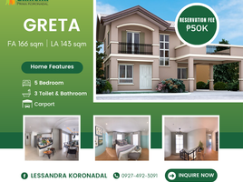 5 침실 Camella Prima Koronadal에서 판매하는 빌라, Koronadal City, 사우스 코타 바토, Soccsksargen