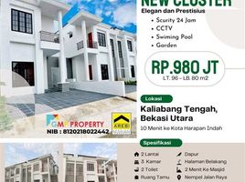 3 Kamar Vila for sale in Bekasi, West Jawa, Bekasi Barat, Bekasi