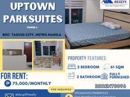 2 Bedroom Apartment for rent at Uptown Parksuites, Makati City