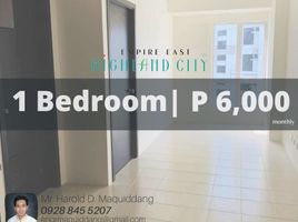 1 Bedroom Condo for rent in Calabarzon, Cainta, Rizal, Calabarzon