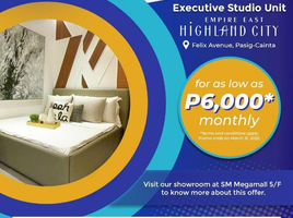 Studio Apartment for sale in Rizal, Calabarzon, Cainta, Rizal