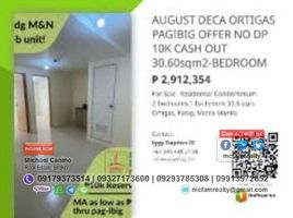 2 Bedroom Condo for sale in Cainta, Rizal, Cainta