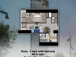 1 Bedroom Apartment for sale in Uptown Mall - Uptown Bonifacio, Makati City, Makati City