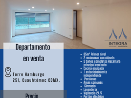 2 Schlafzimmer Wohnung zu verkaufen in Azcapotzalco, Mexico City, Azcapotzalco
