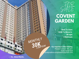 2 Bedroom Apartment for sale at COVENT GARDEN, Sampaloc