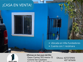 1 Bedroom House for sale in San Juan Del Rio, Queretaro, San Juan Del Rio, Queretaro