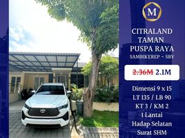 3 Kamar Vila for sale in Lakarsantri, East Jawa, Lakarsantri, Surabaya, East Jawa, Indonesia
