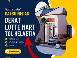 2 Schlafzimmer Haus zu verkaufen in Medan, North Sumatera, Medan Sunggal