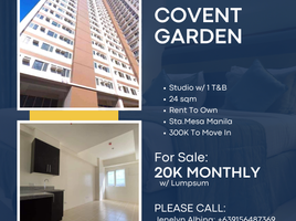 Studio Apartment for sale at COVENT GARDEN, Sampaloc