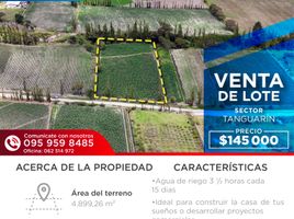  Terrain for sale in San Antonio, Ibarra, San Antonio